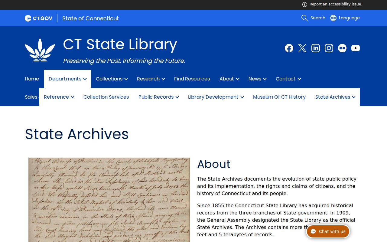 New Haven previous residents Connecticut State Archives access