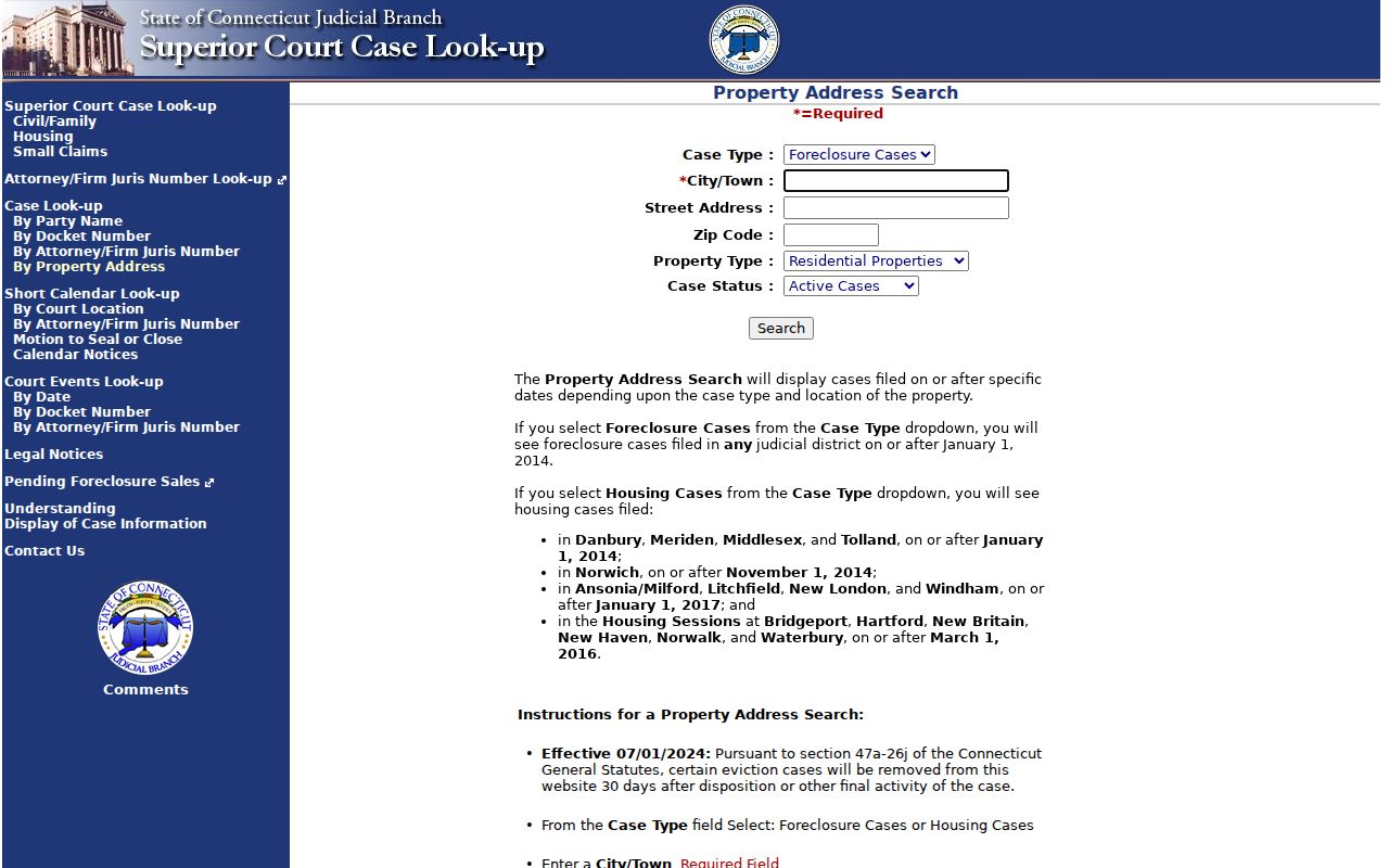 New Haven ZIP code directory Connecticut property address search